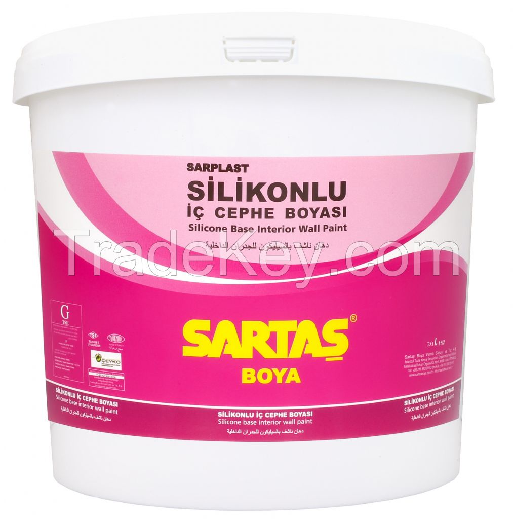 SILICONE BASE FLAT INTERIOR WALL PAINT