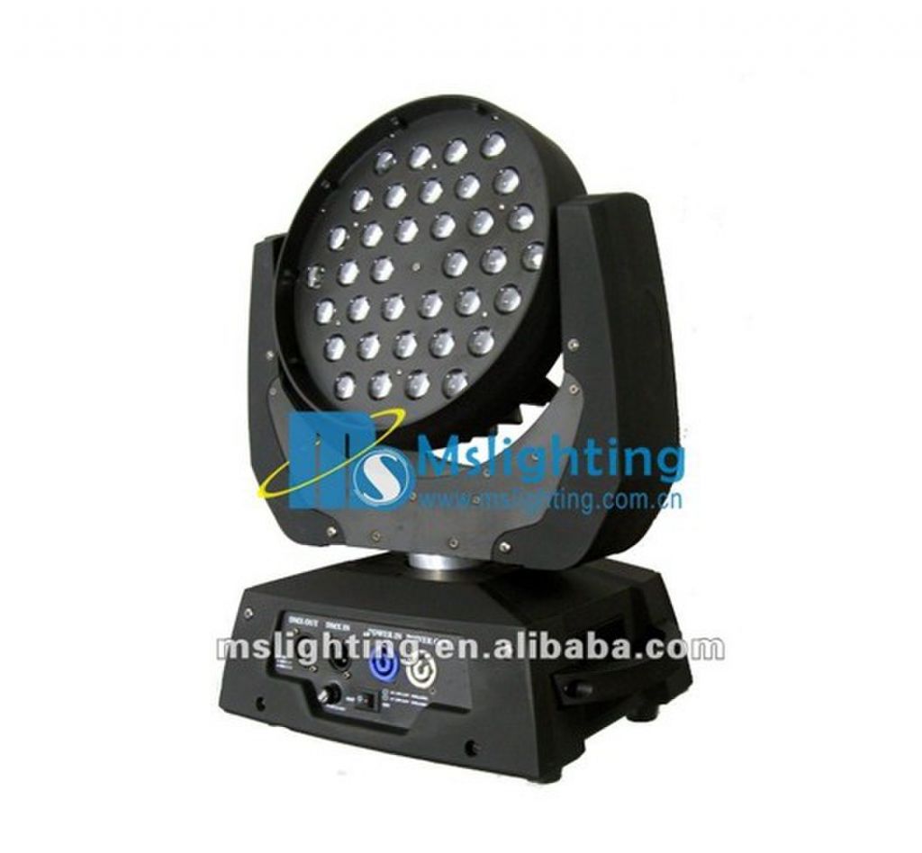  36*15W RGBWA 5IN1 Multi Color Wireless DMX LED Moving Head stage light
