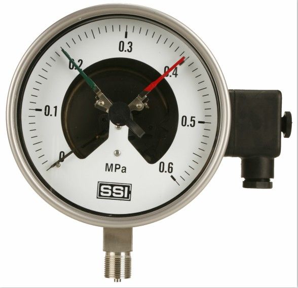 Stainless Steel Electric Contact Pressure Gauge