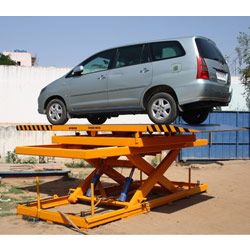 Hydraulic Scissor Lift with Rotating Platform