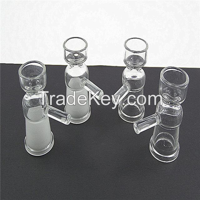 New Design 5.5 Inches Beetle Shaped Dry Herb High Borosilicate Glass Hand Pipe Chillums Hookah Smoking Water Pipe