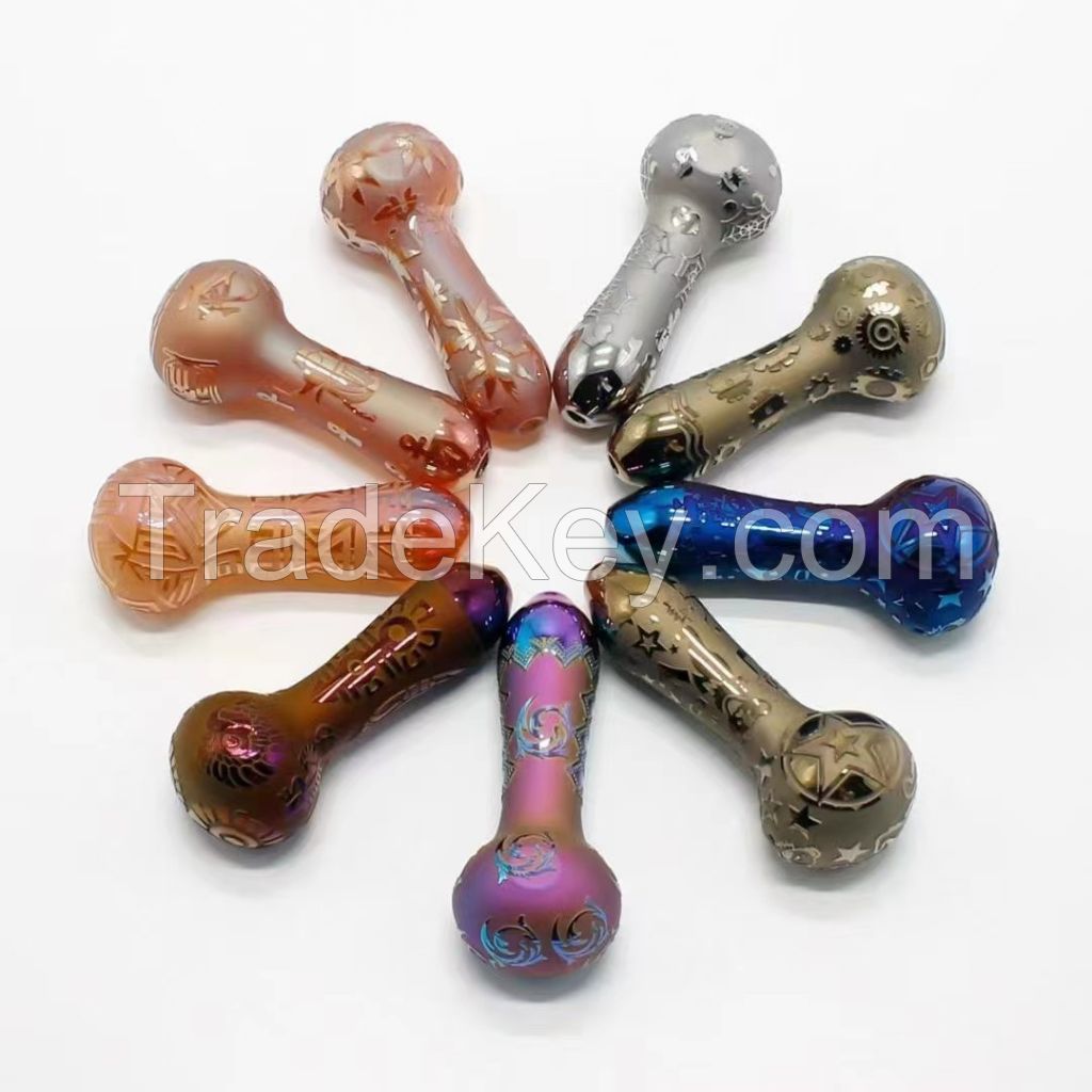 Creative Heady China Wholesale Pipe Pink Girly Flowers Glass Hand Smoking Water Pipe Oil Burner Pipe Oil DAB Rig Recycler Glass Water Pipe