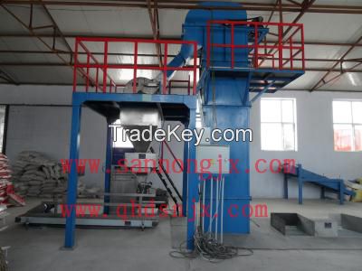 floor batching and blending fertilizer machine