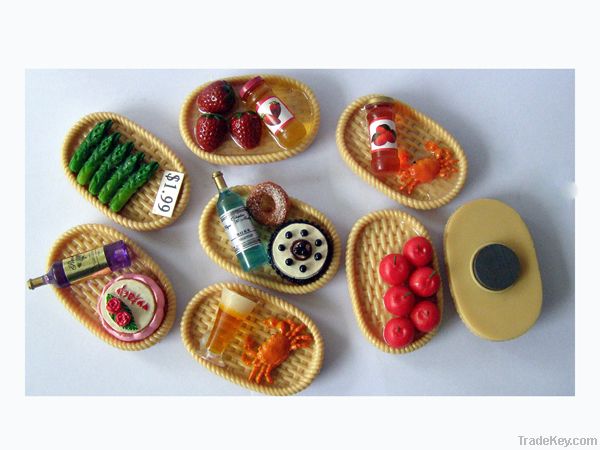 Chinese dim-sum fridge magnet