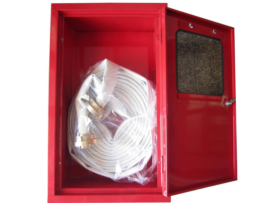 Water hose cabinet