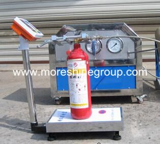 CO2 extinguisher filling machine