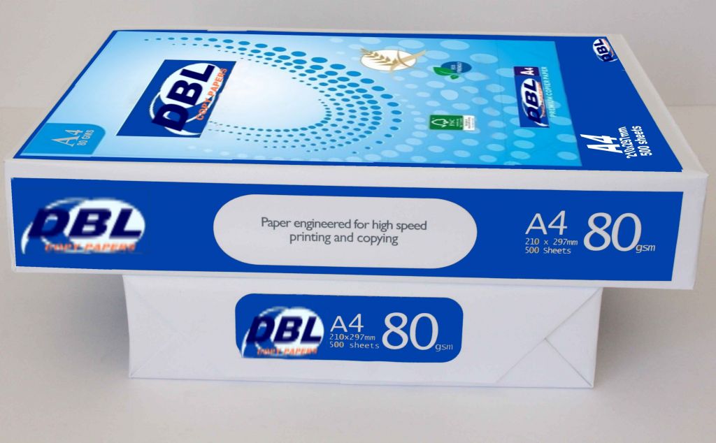 DBL Pure White A4 Copy Paper 80gsm