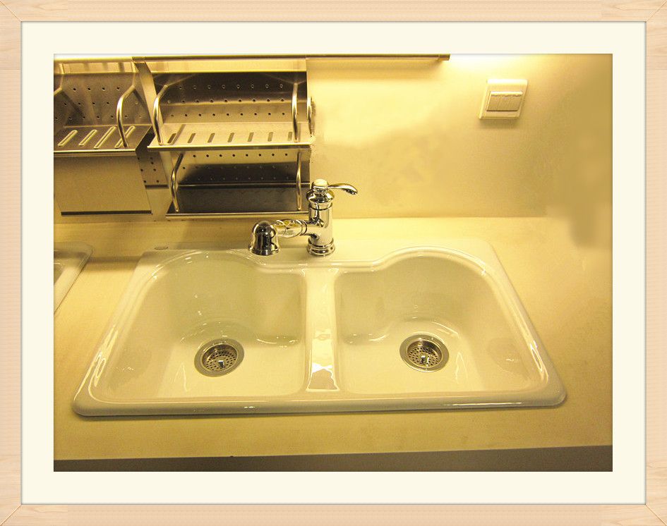 cnina enamel cast iron sinks(kitchen sinks) manufacturer