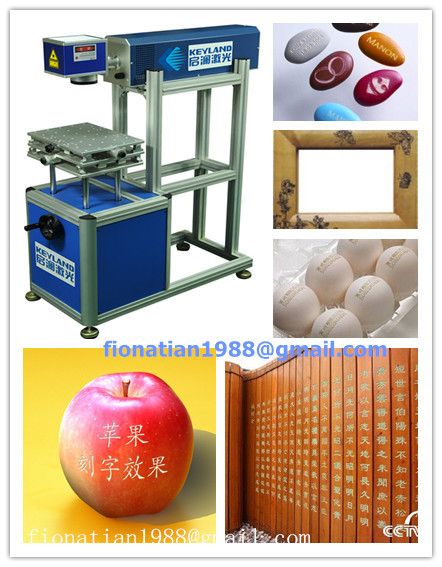 Wooden crafts CO2 laser marking machine 10w 30w 50w 100w