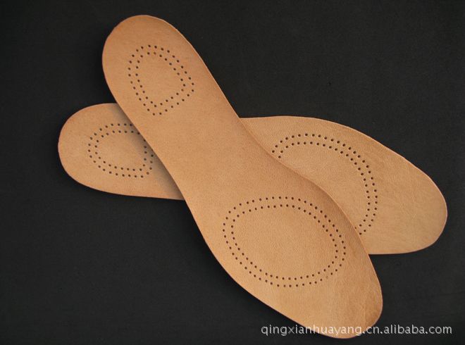 Genuine leather Shoe Insole