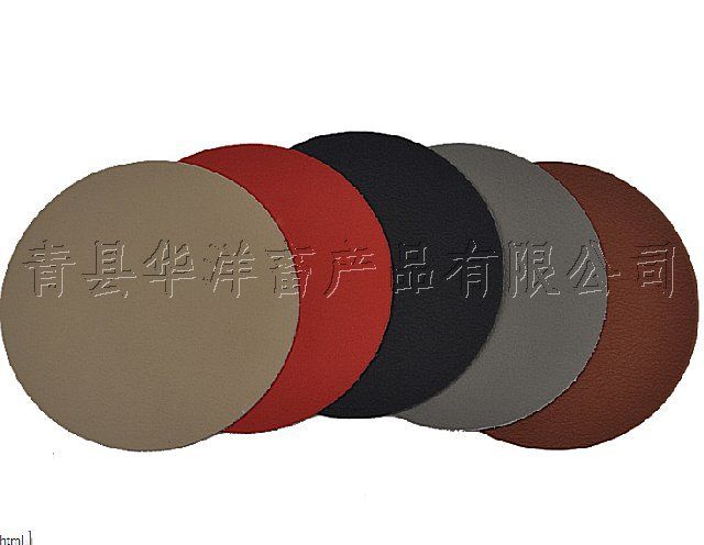 Genuine Leather Coaster Cup Mat