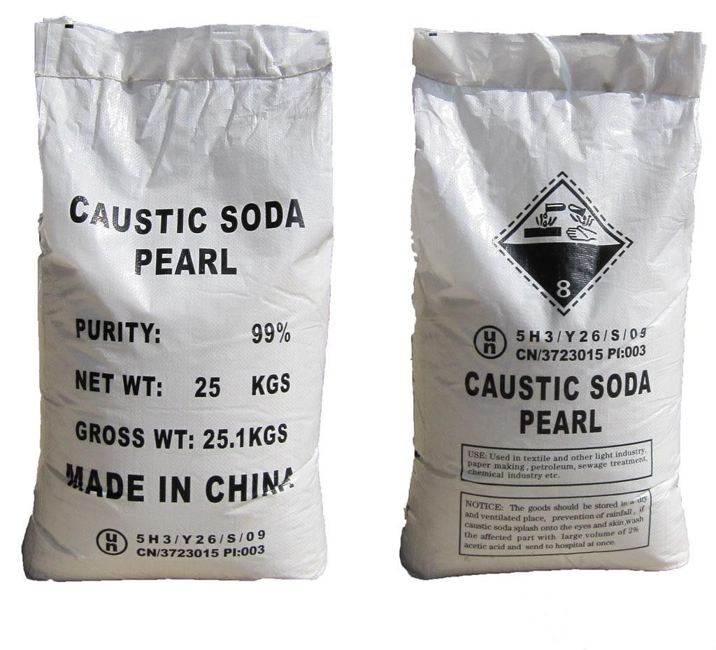 100% original caustic soda beads , sodium hydroxide alkali