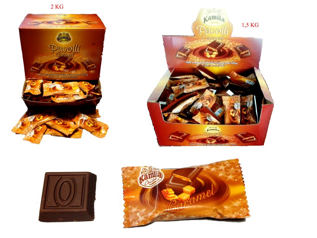 NEW Kamila Chocolate enriched with CARAMEL