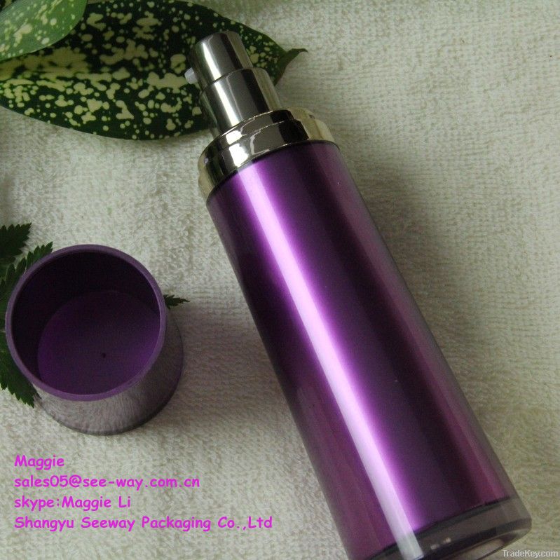 Airless Bottles, cosmetic packaging airless dispenser pump bottle,