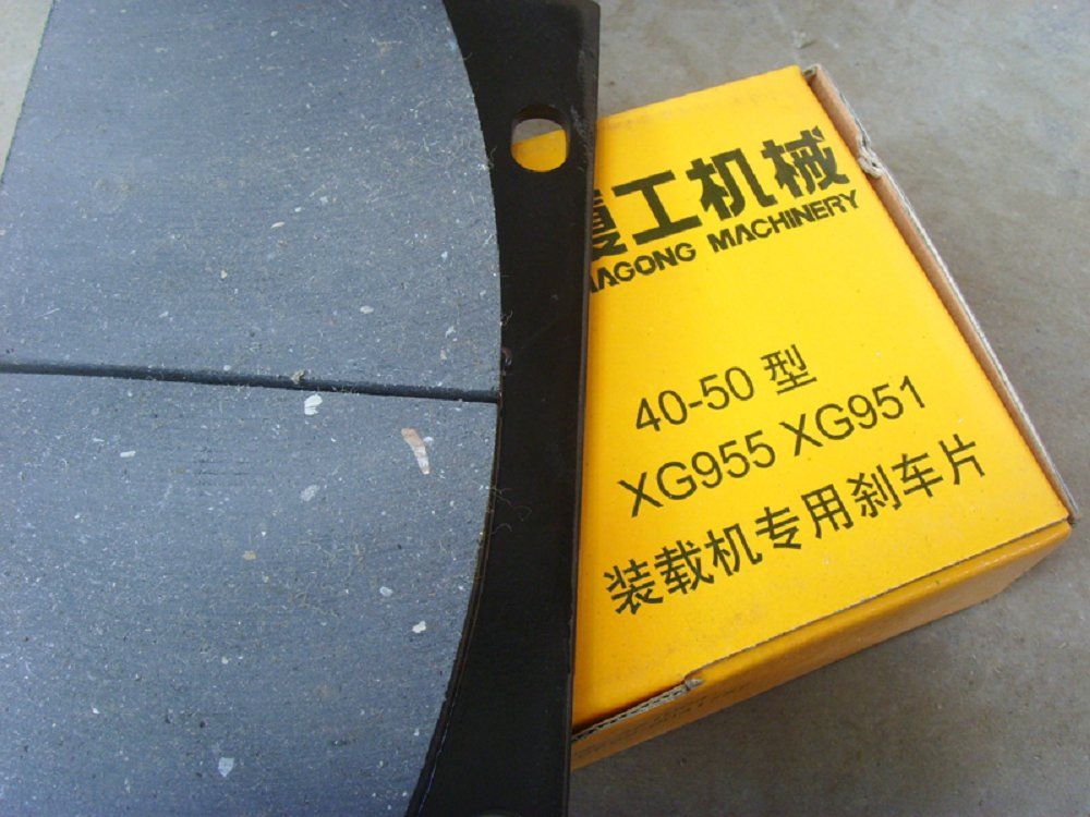 Brake Pads for SDLG XGMA XCMG LONKING Wheel loaders wholesale at low price made in china
