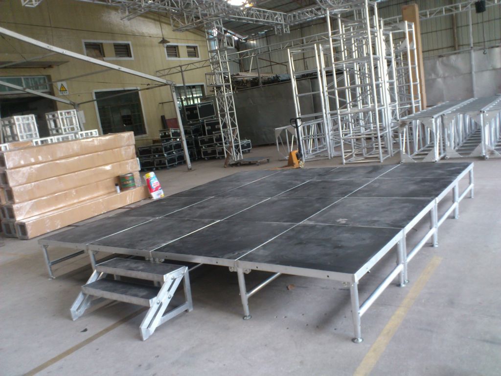 Hot sell folding stage for exhibition display, concert events