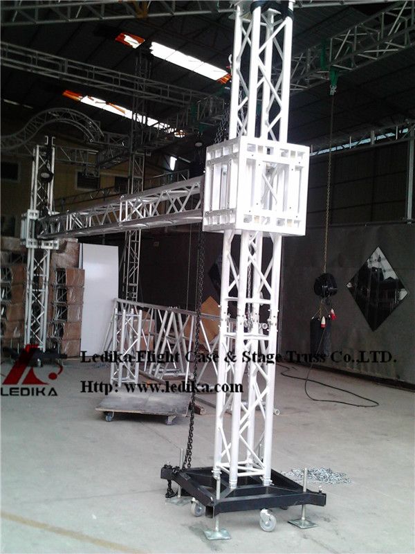 aluminum truss SQS290 square spigot truss suit for exhibition display, heavy-duty concert events