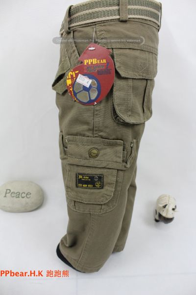 PPbear classic canvas boy's trousers&pants (1-4)