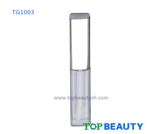 Square lipgloss tube packaging container