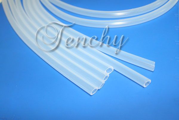 Transparent medical grade silicone tubing