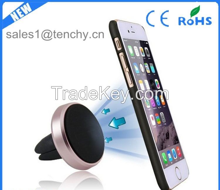 Magnetic Car Mount Holder for iPhone 6/6S and Andriod Cellphones