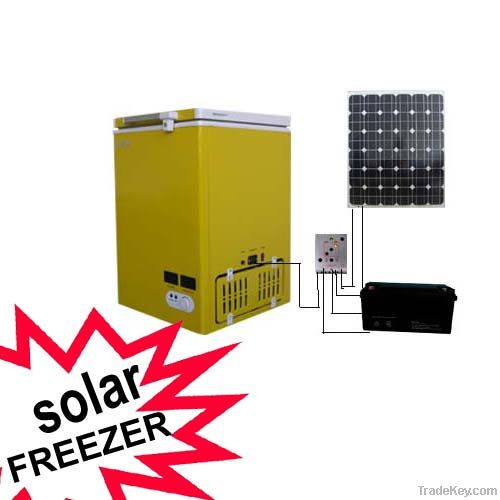 BD/BC-108DS DC 12v 24v DC solar refrigerator fridge freezer 68L-358L