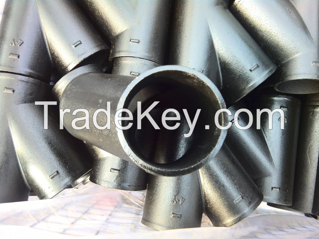 ASTM A888 Hubless Cast Iron Fittings/CISPI301No Hub Cast Iron Pipe Fittings