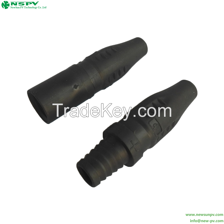 Solar DC Power Connectors 1000VDC 30A Photovoltaic Cable Connector Solar Rubber Connector For Solar System