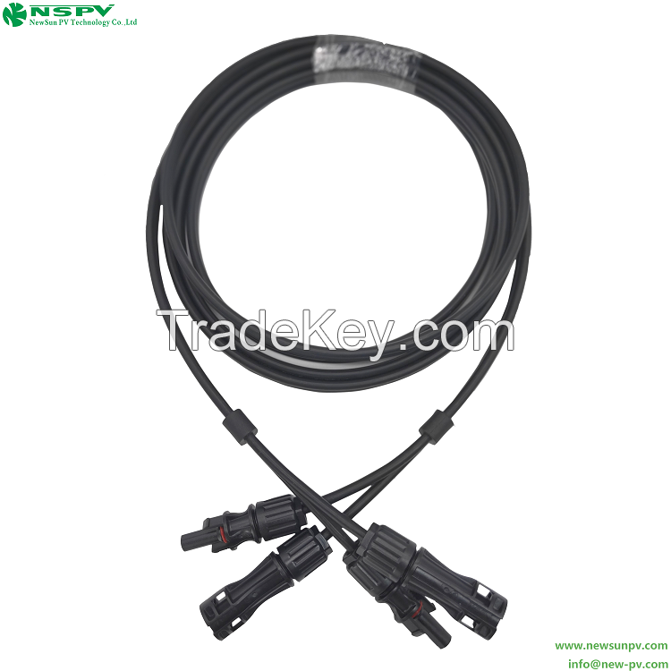 Solar Wiring Solar Extension Cables And Connectors For Solar System Connections