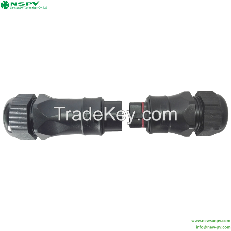 Solar 3C AC Connector 500V Former Type Suitable Cable OD max 21mm