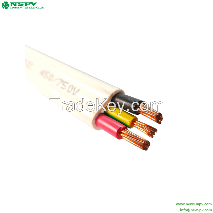 2C+E Cable AC Twin And Earth Cable 2.5 mm Twin Cable And Earth Cable