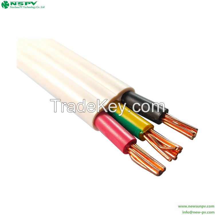 2C+E Cable AC Twin And Earth Cable 2.5 mm Twin Cable And Earth Cable