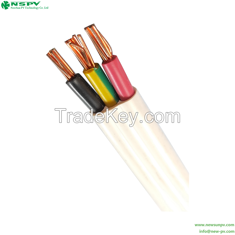 2C+E Cable AC Twin And Earth Cable 2.5 mm Twin And Earth