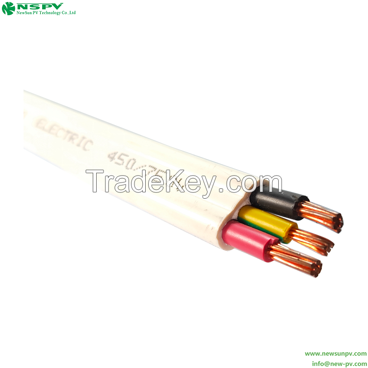 2C+E Cable AC Twin And Earth Cable 2.5 mm Twin And Earth