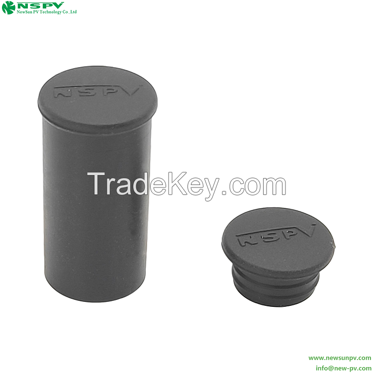 EPDM Solar Connector Dustproof Cap PV Connector Hat Cover New Type