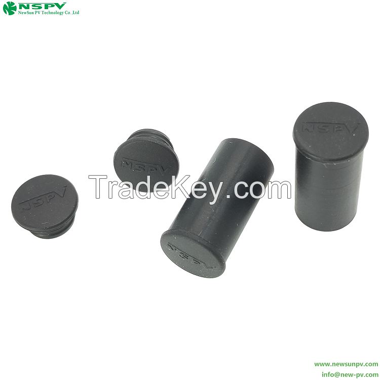 EPDM Solar Connector Dustproof Cap PV Connector Hat Cover New Type