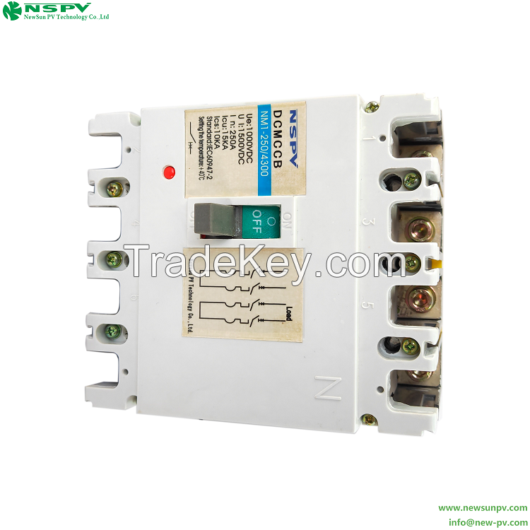 Molded Case Circuit Breaker 125A-1250A MCCB 1P/2P/3P/4P Moulded Case Circuit Breaker