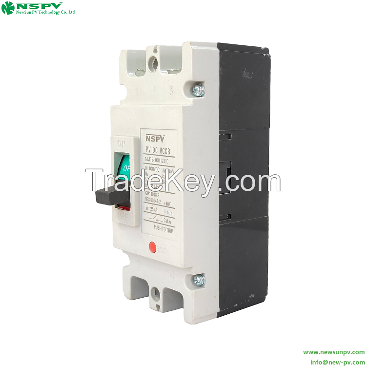 High Quality Moulded Case Circuit Breaker 2P MCCB IEC 60947-2 Molded Case Circuit Breaker