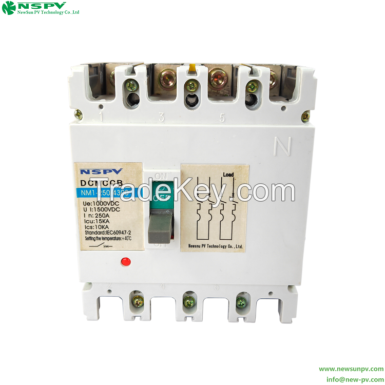 Molded Case Circuit Breaker 125A-1250A MCCB 1P/2P/3P/4P Moulded Case Circuit Breaker