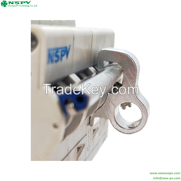 Miniature Circuit Breaker Lock dog MCB Toggle Lockout MCB lock off device