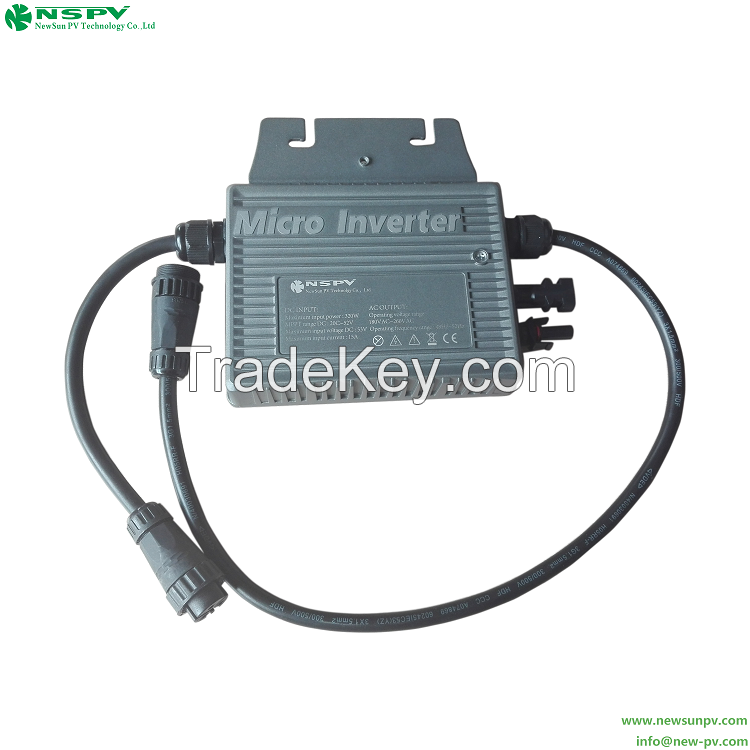 600W Intelligent monitoring micro inverter IP65 Solar Micro Inverter High performance MPPT efficiency