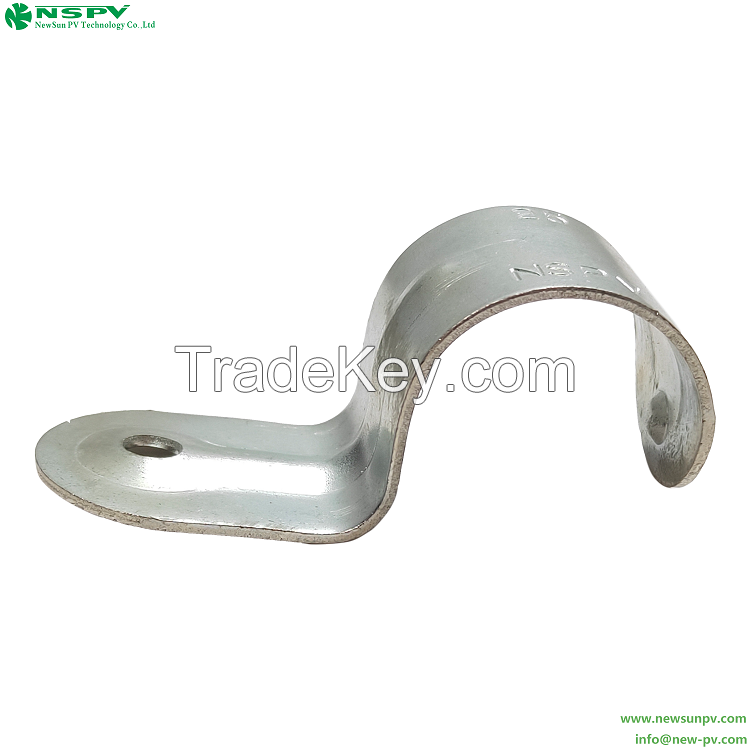 Metal Single Pipe Clamp Saddle Clamp Conduit Clamps C Clamp For Pipe