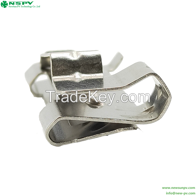 Stainless Steel Solar Panel Cable Clips Solar System Installation Parts Cable Management Clips