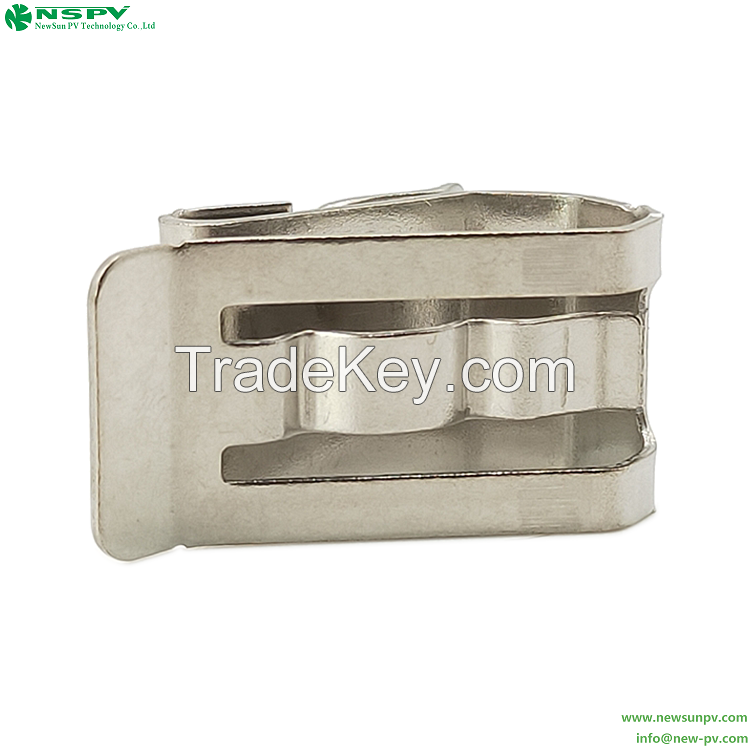 Wholesale Metal Cable Clip Markers For PV Cables Solar PV Wire Clips