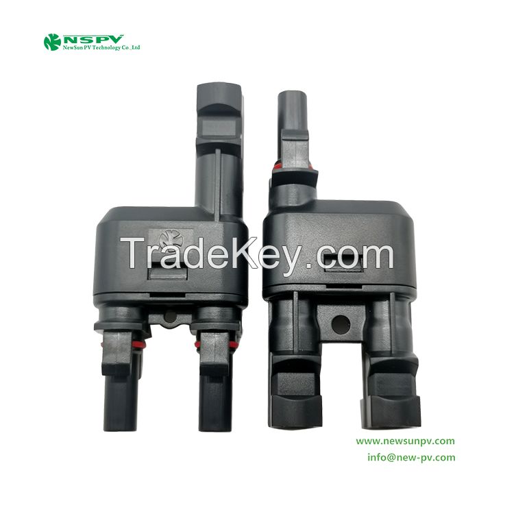 PV4.0 2 to 1 Branch Connector IP67 Solar y branch connector