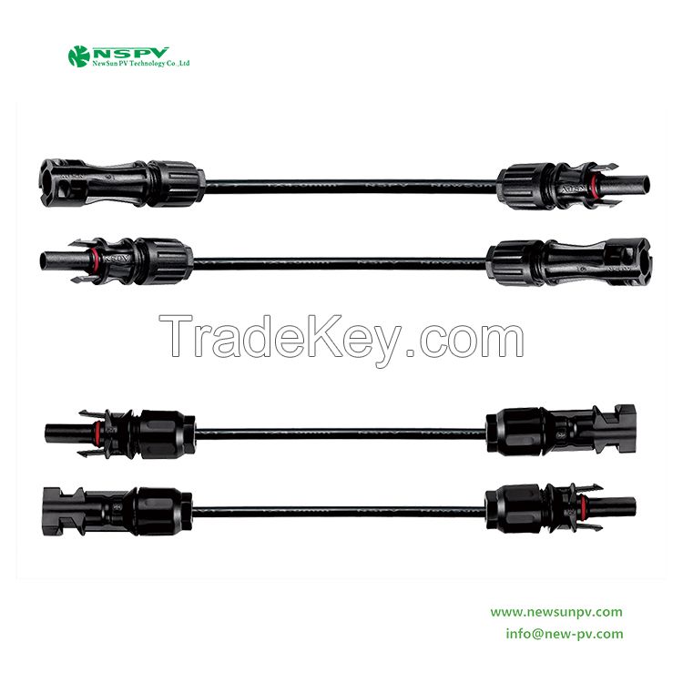 Cable Jumper Solar Extension Cable With PV4.0/PV3.0 Solar Cable Connectors Jumper Wire