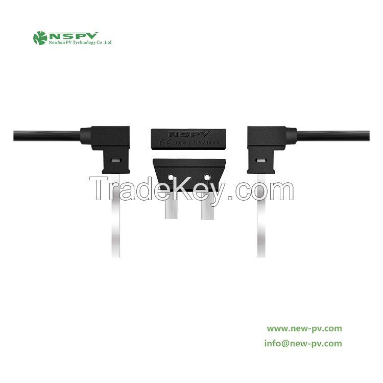 Pv Edge Connector For Bifacial Solar Panels Edge Connector For Bipv Modules