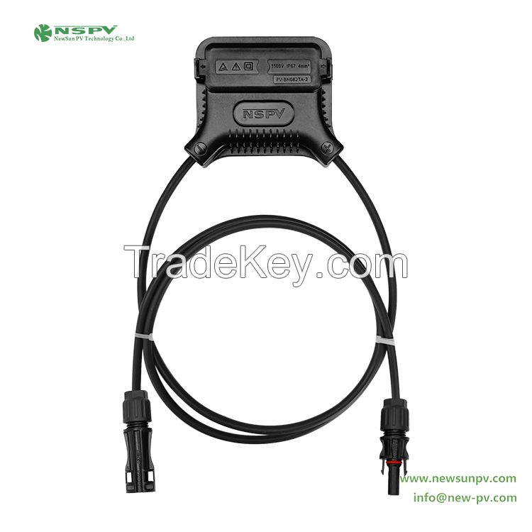 4 Rail Pv Module Junction Box Ip67 Solar Panel Junction Box Wiring With Solar Connectors