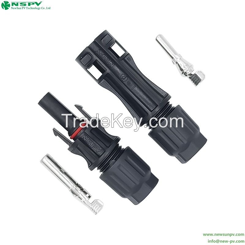 TUV 1500VDC Solar Cable Connector For Solar System Stable Connection