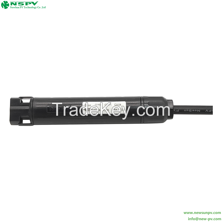 Good Quality Solar DC Fuse Connector IP68 Waterproof 1500VDC 50A Inline Fuse Connector